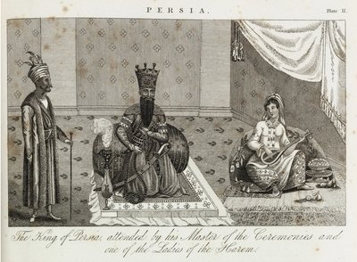 Persian kuningas, n. 1810-1829 tekijältä Unbekannt