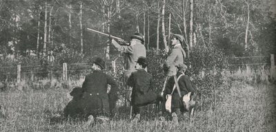 Kuningas ampui Sandringhamin suojelualueella, 1900-luku, 1910. tekijältä Unbekannt