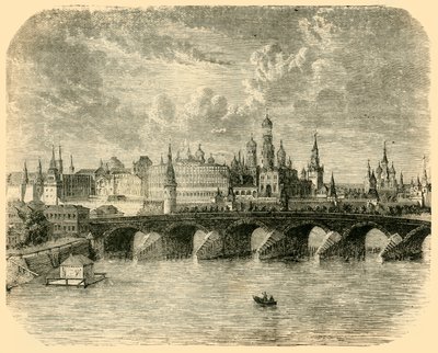 Kreml, Moskova, 1890. tekijältä Unbekannt