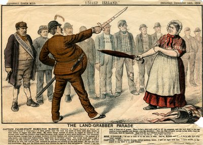 Land-Grabber Parade, 1889 tekijältä Unbekannt