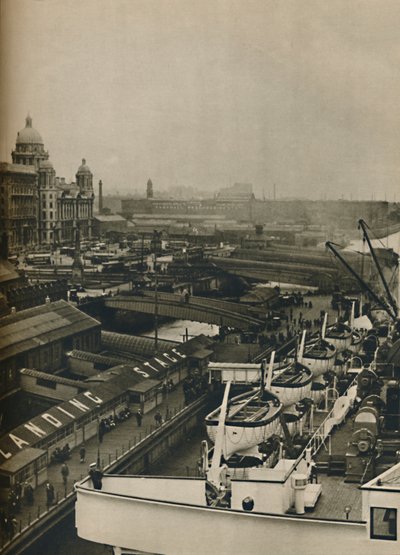 Laskeutumislava Liverpoolissa, 1936 tekijältä Unbekannt