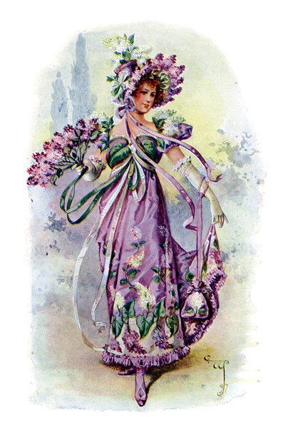 Lila, 1899 tekijältä Unbekannt