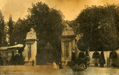 Lion Gates, Hampton Court, Lontoo, 1910. tekijältä Unbekannt