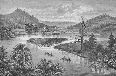 Pikku Juniata - Tyrone kaukana, 1883 tekijältä Unbekannt