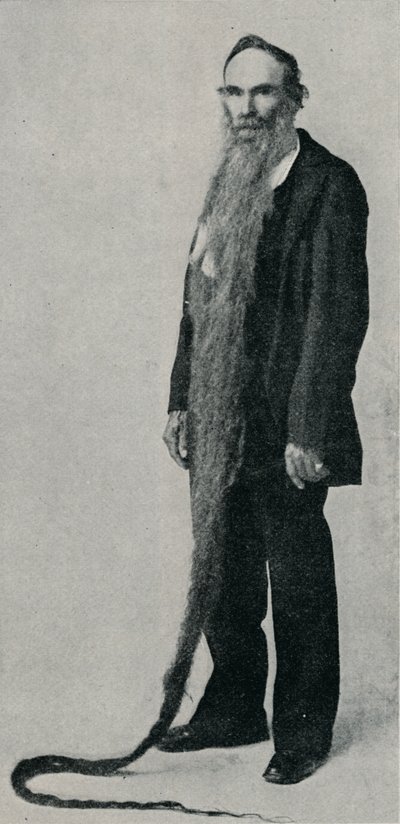 Ennätysten pisin parta, 1896, 1910 tekijältä Unbekannt