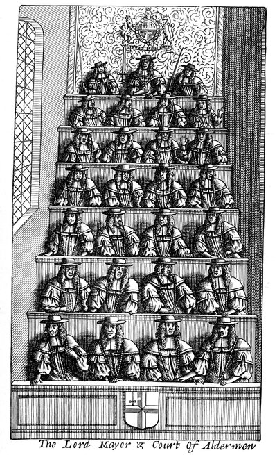 Lord Mayor ja Court of Aldermen, Lontoo, 1681 1894 tekijältä Unbekannt
