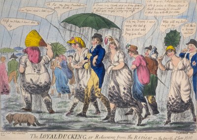 "Uskollinen ankanpoikanen eli palaamassa arvostelusta...", 1800 tekijältä Unbekannt