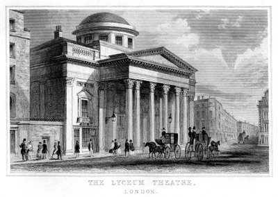 Lyceum Theatre, Westminster, Lontoo tekijältä Unbekannt