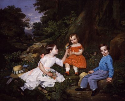 Mabie-lapset, n. 1852. tekijältä Unbekannt