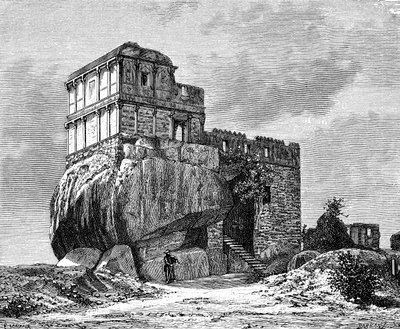 Madan Mahal, Jabalpur, Intia, 1895 tekijältä Unbekannt