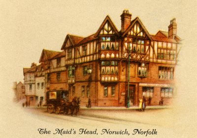 The Maids Head, Norwich, Norfolk, 1936. tekijältä Unbekannt