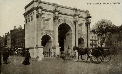 Marble Arch, Lontoo, 1800-luvun loppu - 1900-luvun alku. tekijältä Unbekannt