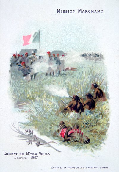 Marchandin retkikunta: taistelut Mtila Voulassa tammikuussa 1897 tekijältä Unbekannt