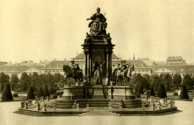 Maria Theresia -monumentti, Wien, Itävalta, 1935. tekijältä Unbekannt
