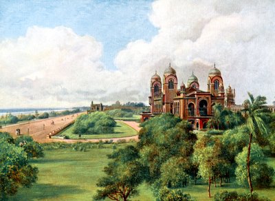 Marina, Madras, Intia, 1900-luvun alku tekijältä Unbekannt
