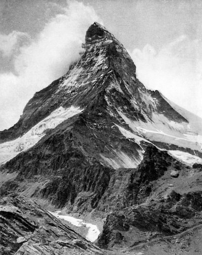 Matterhorn, Alpit, 1900-luku tekijältä Unbekannt