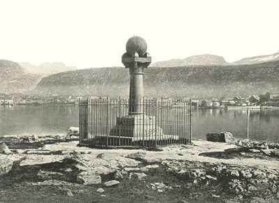 Meridiaanipylväs, Hammerfest, Norja, 1895. tekijältä Unbekannt
