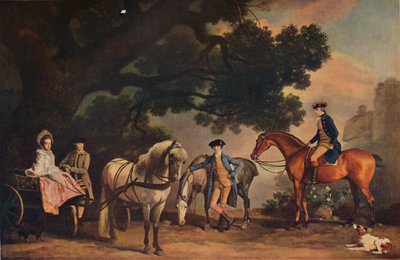 Milbanken ja Melbournen perheet, c1796, 1929 tekijältä Unbekannt