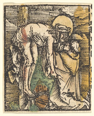 Pyhän Bernardin ihme -kopio, vuoden 1512 jälkeen. tekijältä Unbekannt