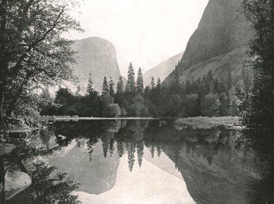 The Mirror Lake, Yosemite Valley, USA, 1895. tekijältä Unbekannt