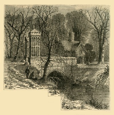 Vallihauta, Fulhamin palatsi, 1878. tekijältä Unbekannt