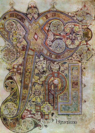 Monogrammisivu, 800 jKr., 1900-luku tekijältä Unbekannt