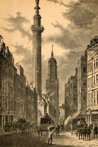 Monumentti ja Pyhän Magnuksen kirkko, noin 1800, 1897. tekijältä Unbekannt