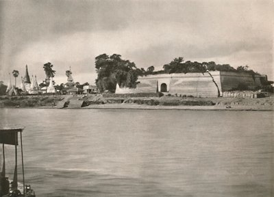 Murhlan linnoitus Irrawaddylla, 1900. tekijältä Unbekannt