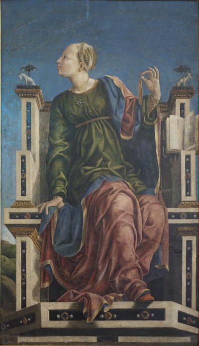 Muse Urania, noin 1457. tekijältä Unbekannt