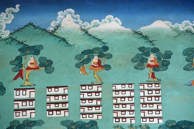 Shangri La:n myytti. Kopanin luostari, Kathmandu, Nepal tekijältä Unbekannt