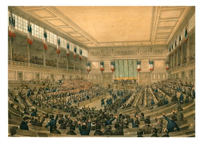 Kansallinen perustuslakikokous Ranskan toinen tasavalta, toukokuu 1848. tekijältä Unbekannt