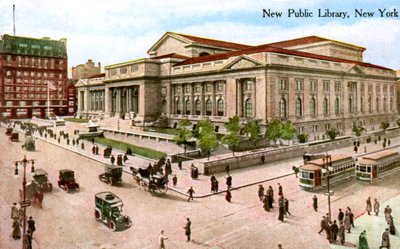 New Public Library, New York, USA, 1910 tekijältä Unbekannt