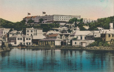 New St. George Hotel, St. Georges, Bermuda, 1900-luvun alku. tekijältä Unbekannt