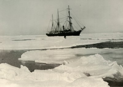 Nimrod työntää tiensä avoimemman paketin läpi, c1908, 1909 tekijältä Unbekannt
