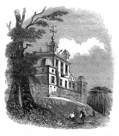 Observatorio Greenwichissä, 1836 tekijältä Unbekannt