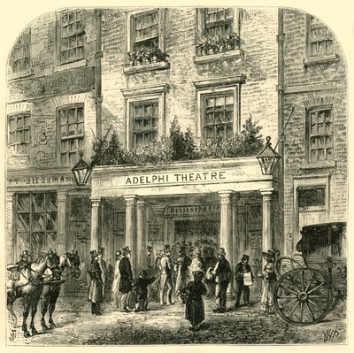 Old Adelphi Theatre, 1881. tekijältä Unbekannt