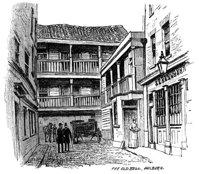 Old Bell -valmennusmaja, Holborn, Lontoo, 1887 tekijältä Unbekannt