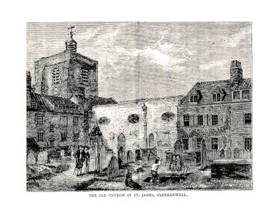 St. Jamesin vanha kirkko, 1878 tekijältä Unbekannt