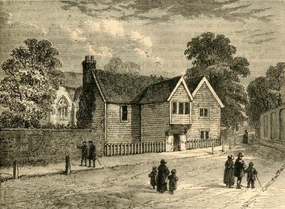 Old Rectory, Stoke Newington, vuonna 1858, n. 1876. tekijältä Unbekannt