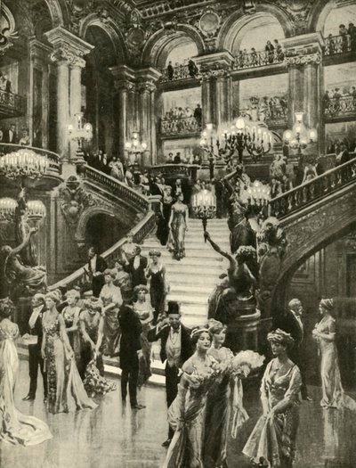 Ooppera Pariisissa, 1910. tekijältä Unbekannt