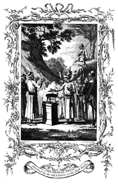 Koettelemusoikeudenkäynti, 1792 tekijältä Unbekannt