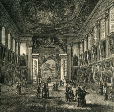 The Painted Hall, Greenwich Hospital, n. 1878. tekijältä Unbekannt