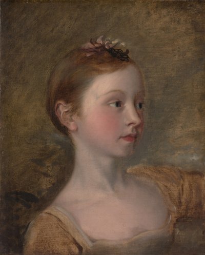 Maalareiden tytär Mary 1750-1826, 1800-luvun puoliväli. tekijältä Unbekannt
