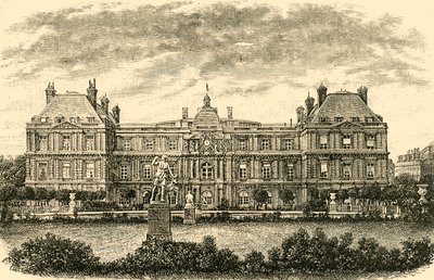 Palais de Luxembourg, Pariisi, 1890. tekijältä Unbekannt
