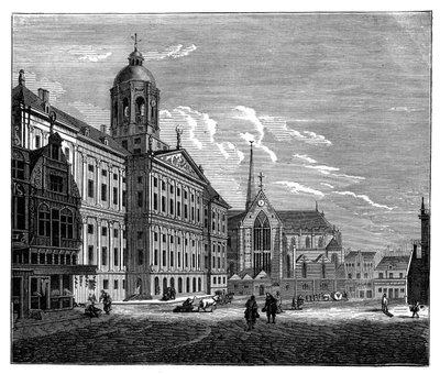 Palais Royal, Amsterdam, vuonna 1890 tekijältä Unbekannt