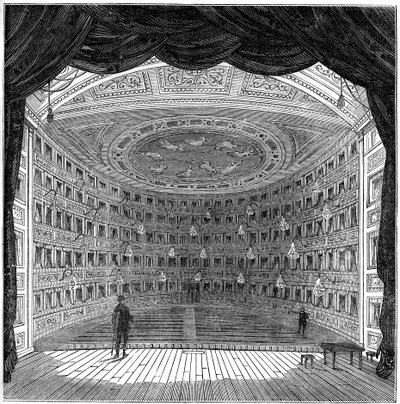 Pantheon Theatre, Lontoo, 1812 1891 tekijältä Unbekannt