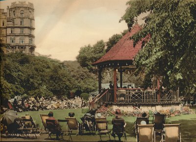 The Parade Gardens, Bath, Somerset, 1925 tekijältä Unbekannt