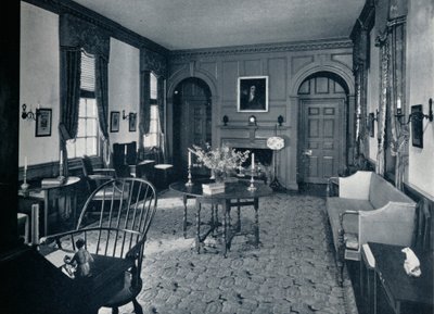 The Parlor of the Raleigh Tavern, vuodelta 1938 tekijältä Unbekannt