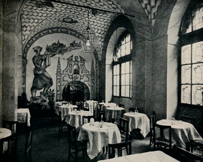 Penna DOca -ravintola, pääruokasali, 1928 tekijältä Unbekannt