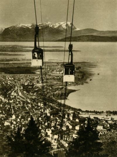Pfänderbahnin köysirata, Bregenz, Itävalta, 1935. tekijältä Unbekannt